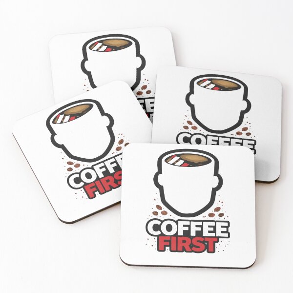 Item preview, Coffee First White designed and sold by Fire in Blue.
