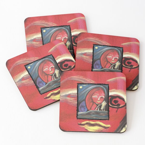 Item preview, Spirits of the Crimson Tide Artwork by Katt Yanda designed and sold by Artist-Katt-Yanda.