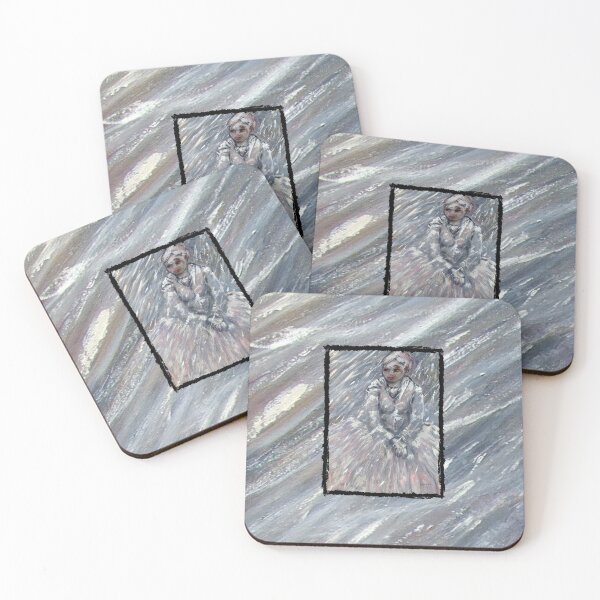 Item preview, Snow Queen Grace Amidst the Storm Artwork by katt Yanda designed and sold by Artist-Katt-Yanda.