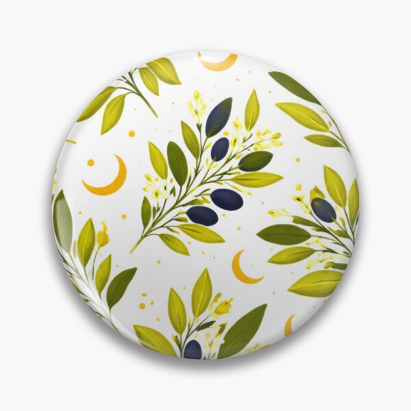 Item preview, Pretty Botanical Olives and moonlight Garden designed and sold by scicilysimonee.