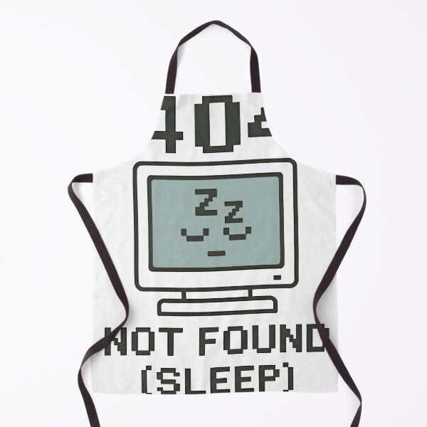 Item preview, Error 404 Sleep Not Found Funny Programmer Coding Design designed and sold by Zenith Design.