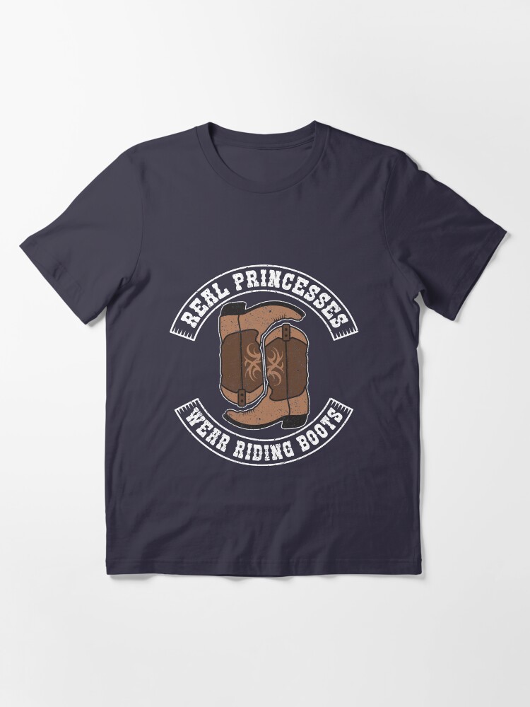Alternative Ansicht von Real Princesses Wear Riding Boots - Funny Horse Quote Gift Essential T-Shirt