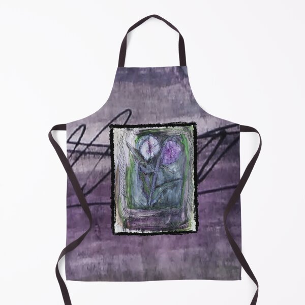 Item preview, Shadows of the Wild Violet Bloom Artwork by Katt Yanda designed and sold by Artist-Katt-Yanda.