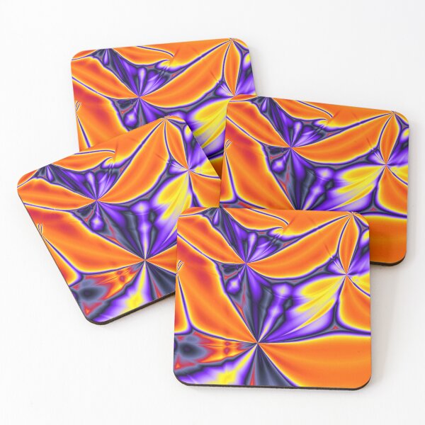 Item preview, Electric Tangerine Twist designed and sold by RenderedWIntent.