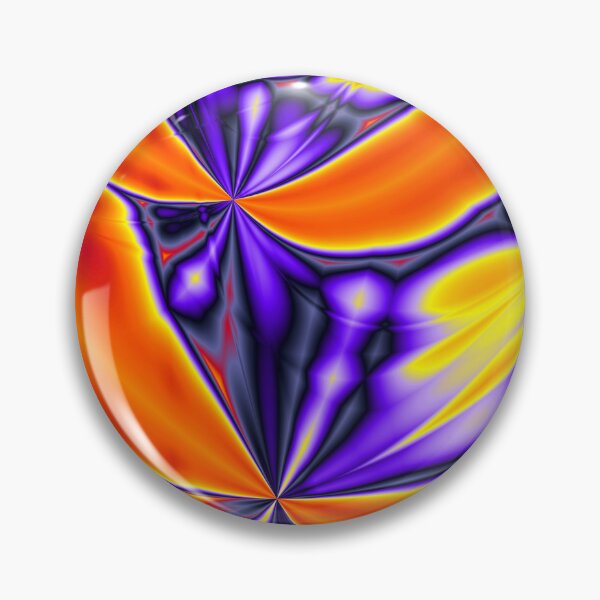 Item preview, Electric Tangerine Twist designed and sold by RenderedWIntent.