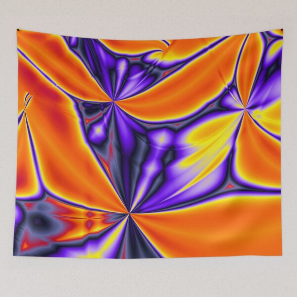 Item preview, Electric Tangerine Twist designed and sold by RenderedWIntent.