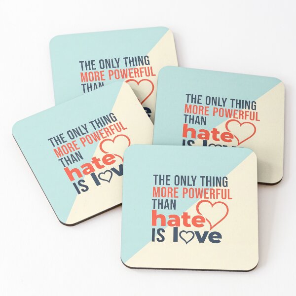 Item preview, The Only Thing More Powerful Than Hate is Love designed and sold by iwzzuel.