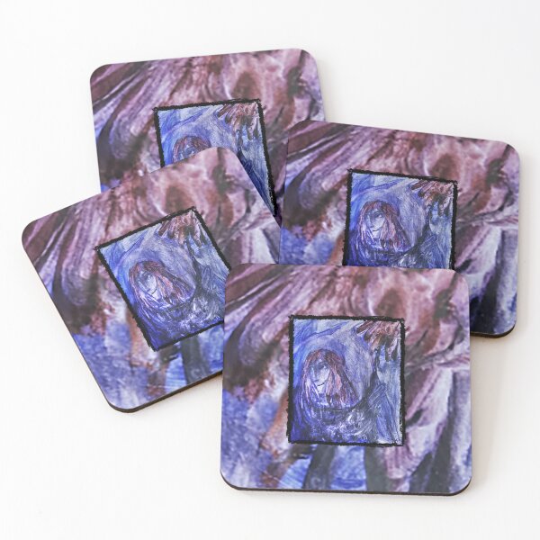 Item preview, Echoes of the Indigo Veil Artwork by Katt Yanda designed and sold by Artist-Katt-Yanda.