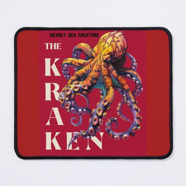 Item preview, The Kraken Deadly Sea Creature Horror designed and sold by PaleEyedRaven.