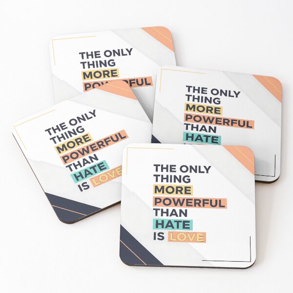 Item preview, The Only Thing More Powerful Than Hate is Love designed and sold by iwzzuel.