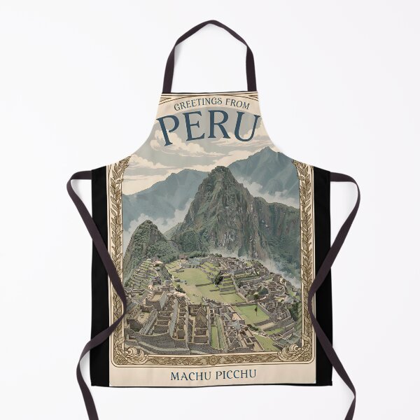 Item preview, Retro style Peru print designed and sold by UrbanTRIP.