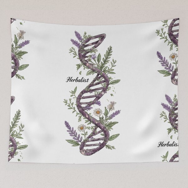 Item preview, Herbalist Botanical DNA Art for Plant Lovers designed and sold by owi-art.