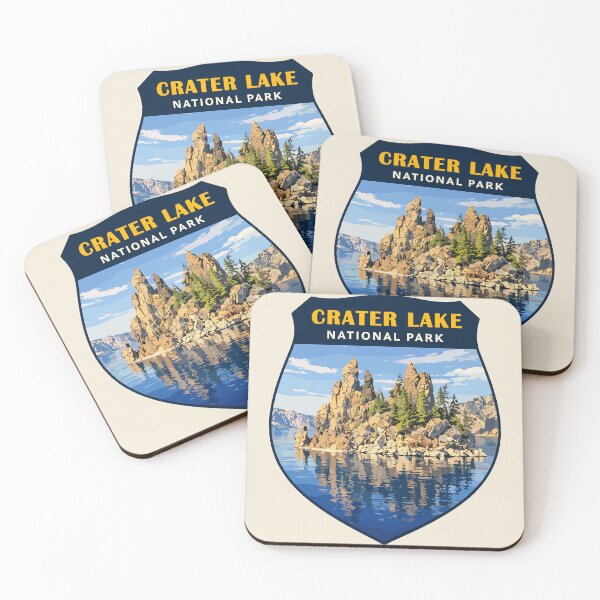 Item preview, Crater Lake National Park Oregon Retro Design designed and sold by Gideon Emmerich.