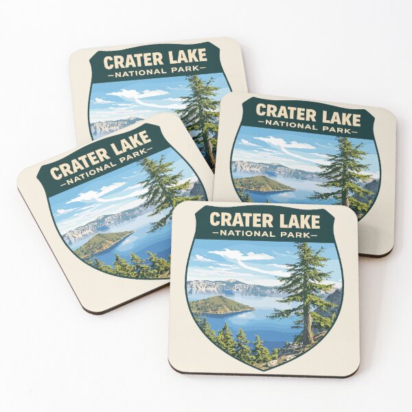 Item preview, Crater Lake National Park Oregon Retro Design designed and sold by Gideon Emmerich.