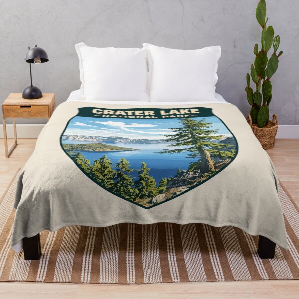 Item preview, Crater Lake National Park Oregon Retro Design designed and sold by Gideon Emmerich.