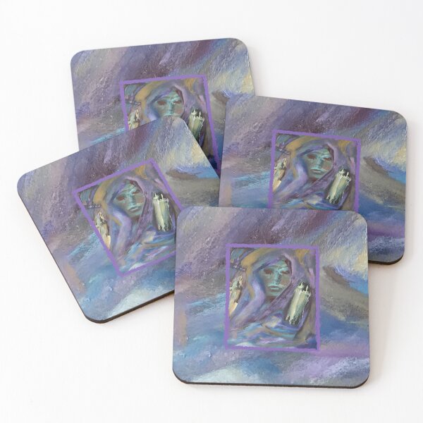 Item preview, Candlelight Serenity Artistic Abstract Artwork by Katt Yanda designed and sold by Artist-Katt-Yanda.