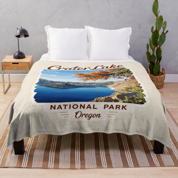 Item preview, Crater Lake National Park Oregon Retro Badge designed and sold by Gideon Emmerich.