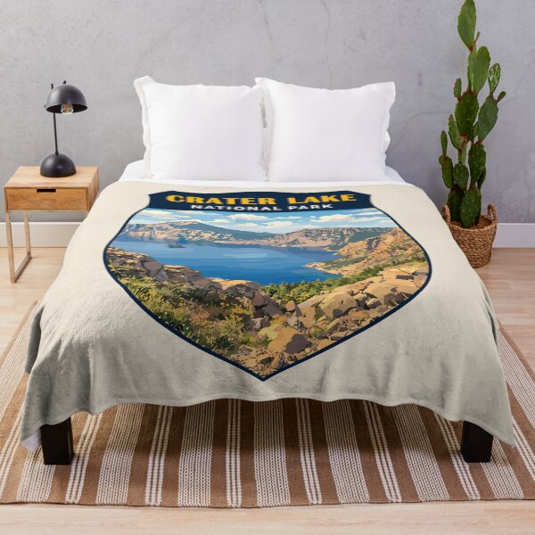 Item preview, Crater Lake National Park Oregon Retro Design designed and sold by Gideon Emmerich.