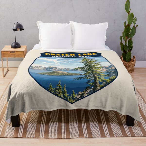 Item preview, Crater Lake National Park Oregon Retro Design designed and sold by Gideon Emmerich.