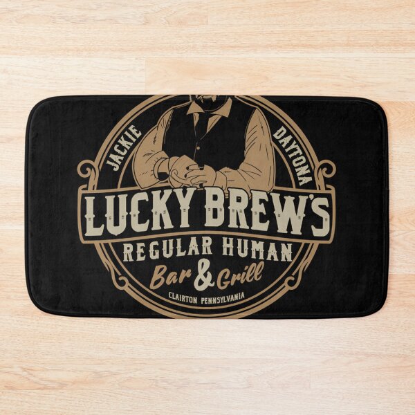 Item preview, Jackie Daytona Lucky Brews Regular Human Bar And Grill designed and sold by saprold.