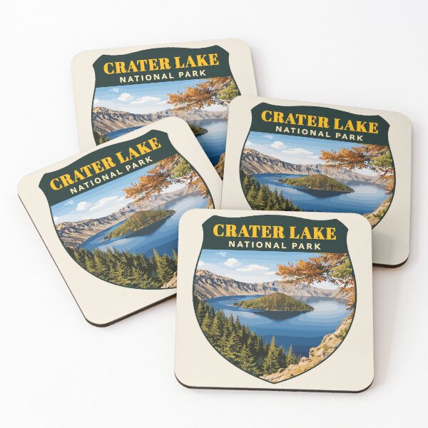 Item preview, Crater Lake National Park Orego Retro Design designed and sold by Gideon Emmerich.