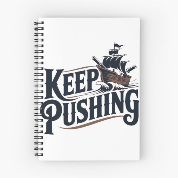 Item preview, Keep Pushing – Strength in Every Step designed and sold by NewUSShop.
