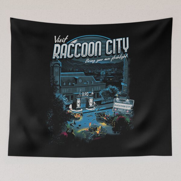 Item preview, Visit Raccoon City Being Your Own Flashlight  designed and sold by saprold.