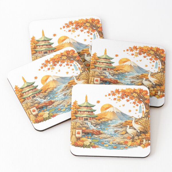Item preview, Japan art ORIGAMI-Autumn designed and sold by 千錦 緋色-Chikin Hiiro- STORE.