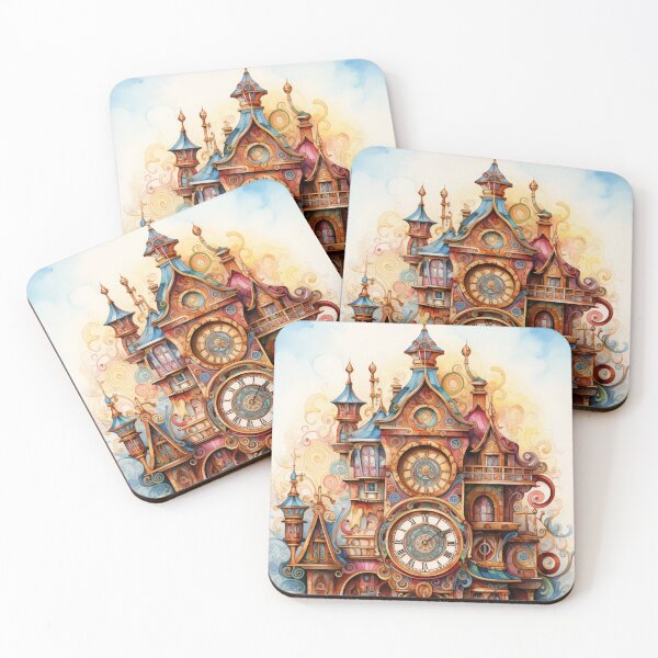 Item preview, Steampunk Castle designed and sold by bubblyrainbow.
