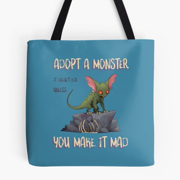 Item preview, ADOPT A MONSTER - HORROR  designed and sold by PaleEyedRaven.