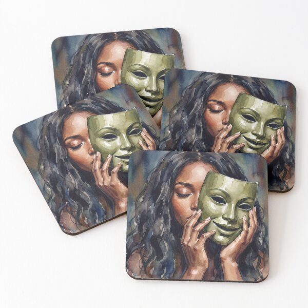 Item preview, HER UNMASKED designed and sold by alegnacreates.