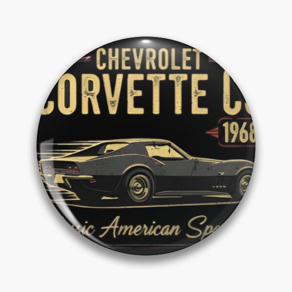 Item preview, Chevrolet Corvette C3 1968 Retro Style  designed and sold by Famand.