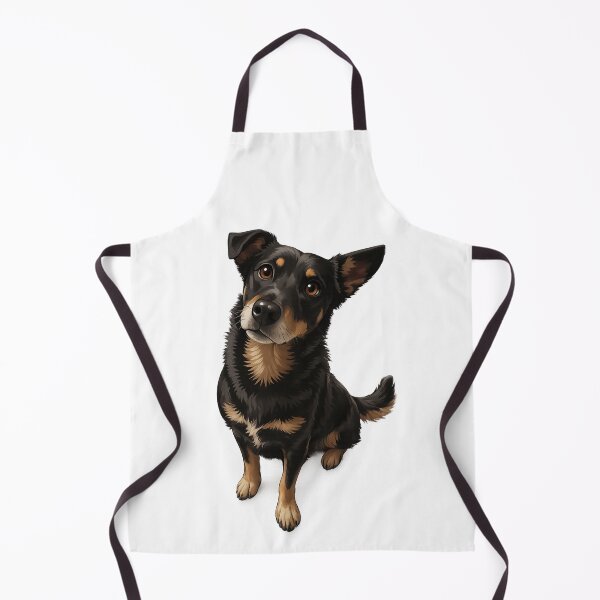 Item preview, Sweet Border Collie Kelpie Dog Portrait designed and sold by BirdsRbeautiful.