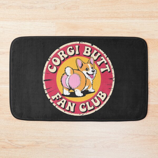 Item preview, Funny Corgi Gift - Retro Badge designed and sold by EverydayThreadz.