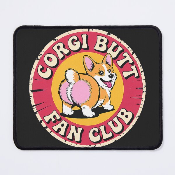 Item preview, Funny Corgi Gift - Retro Badge designed and sold by EverydayThreadz.