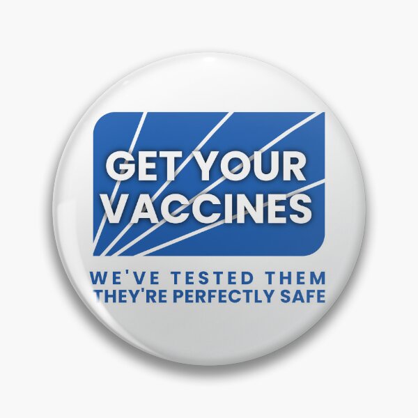 Item preview, Pro-Vaccine CDC Parody Logo designed and sold by aerrapc.