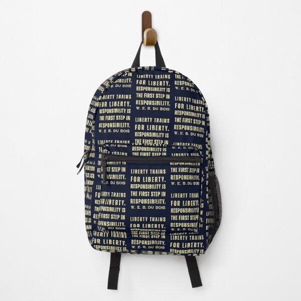 Item preview, W. E. B. Du Bois quote: Liberty trains for liberty. Responsibility is the first step in responsibility. designed and sold by artbleed.