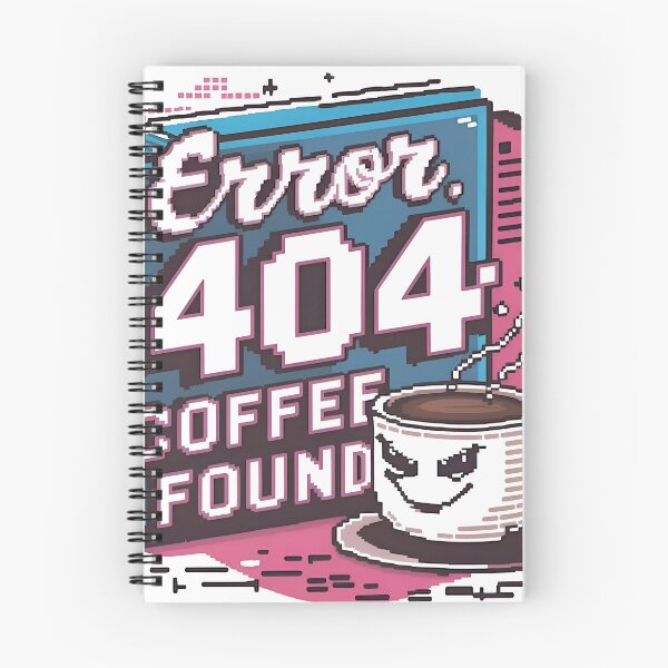 Item preview, Ever 404 Coffee Found Funny Python Developer Gift designed and sold by Zenith Design.