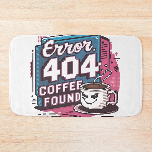 Item preview, Ever 404 Coffee Found Funny Python Developer Gift designed and sold by Zenith Design.