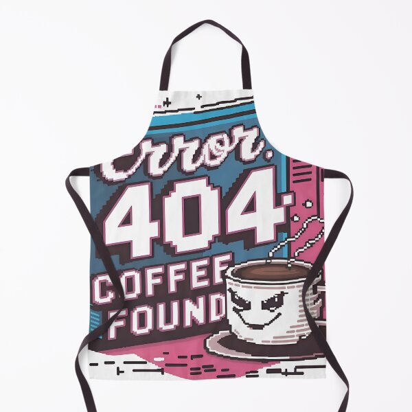 Item preview, Ever 404 Coffee Found Funny Python Developer Gift designed and sold by Zenith Design.