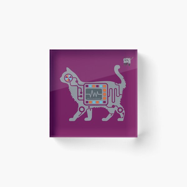 Item preview, Cat Robot designed and sold by Fire in Blue.