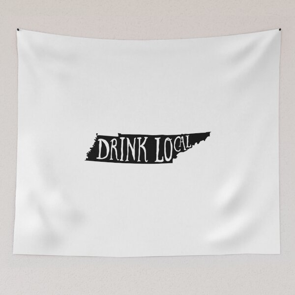 Item preview, Drink Local Tennessee State Outline Craft Beer designed and sold by graf1k.