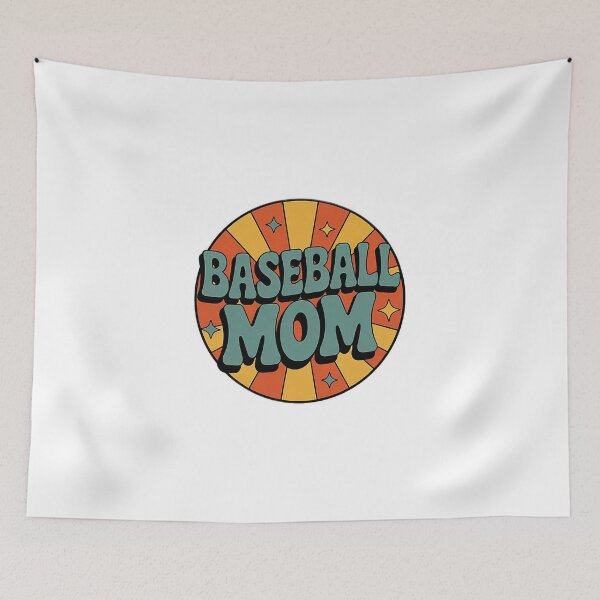 Artikelvorschau, Geschenkidee für Baseball-Mamas – Anstecknadel mit Retro-Humor entworfen und verkauft von EverydayThreadz.