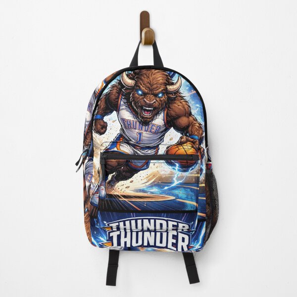 Item preview, OKC THUNDER BISON IN ACTION designed and sold by voxvizion.