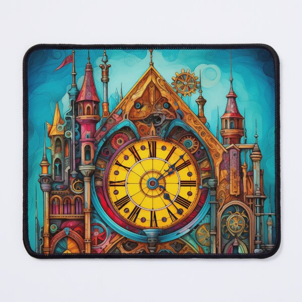 Item preview, Fantasy Steampunk Castle designed and sold by bubblyrainbow.