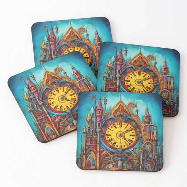 Item preview, Fantasy Steampunk Castle designed and sold by bubblyrainbow.