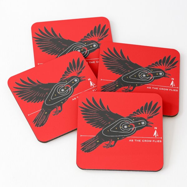 Item preview, As The Crow Flies designed and sold by Fire in Blue.
