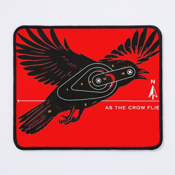 Item preview, As The Crow Flies designed and sold by Fire in Blue.
