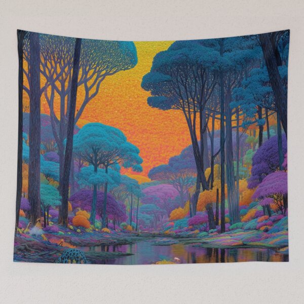 Item preview, Fantasy Jungle of Radiant Colors designed and sold by Whispers of Light✨.