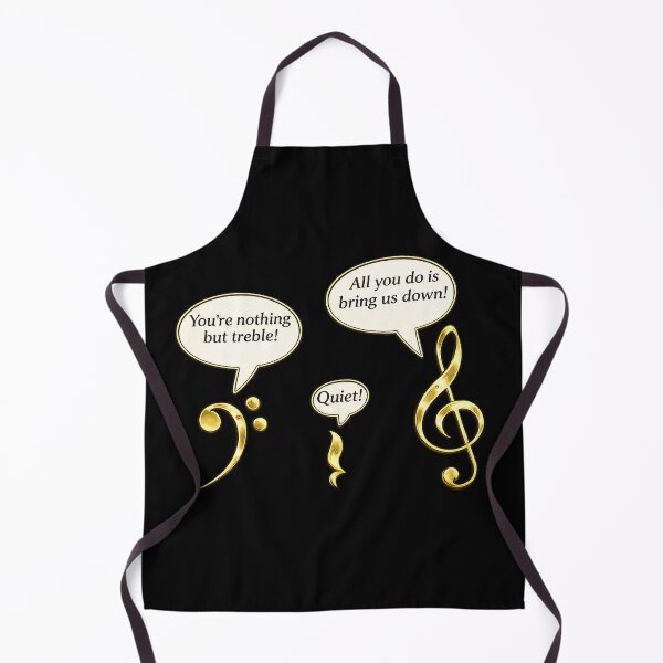 Item preview, Music - Treble and Bass Clef Argument designed and sold by dontcryimhere.